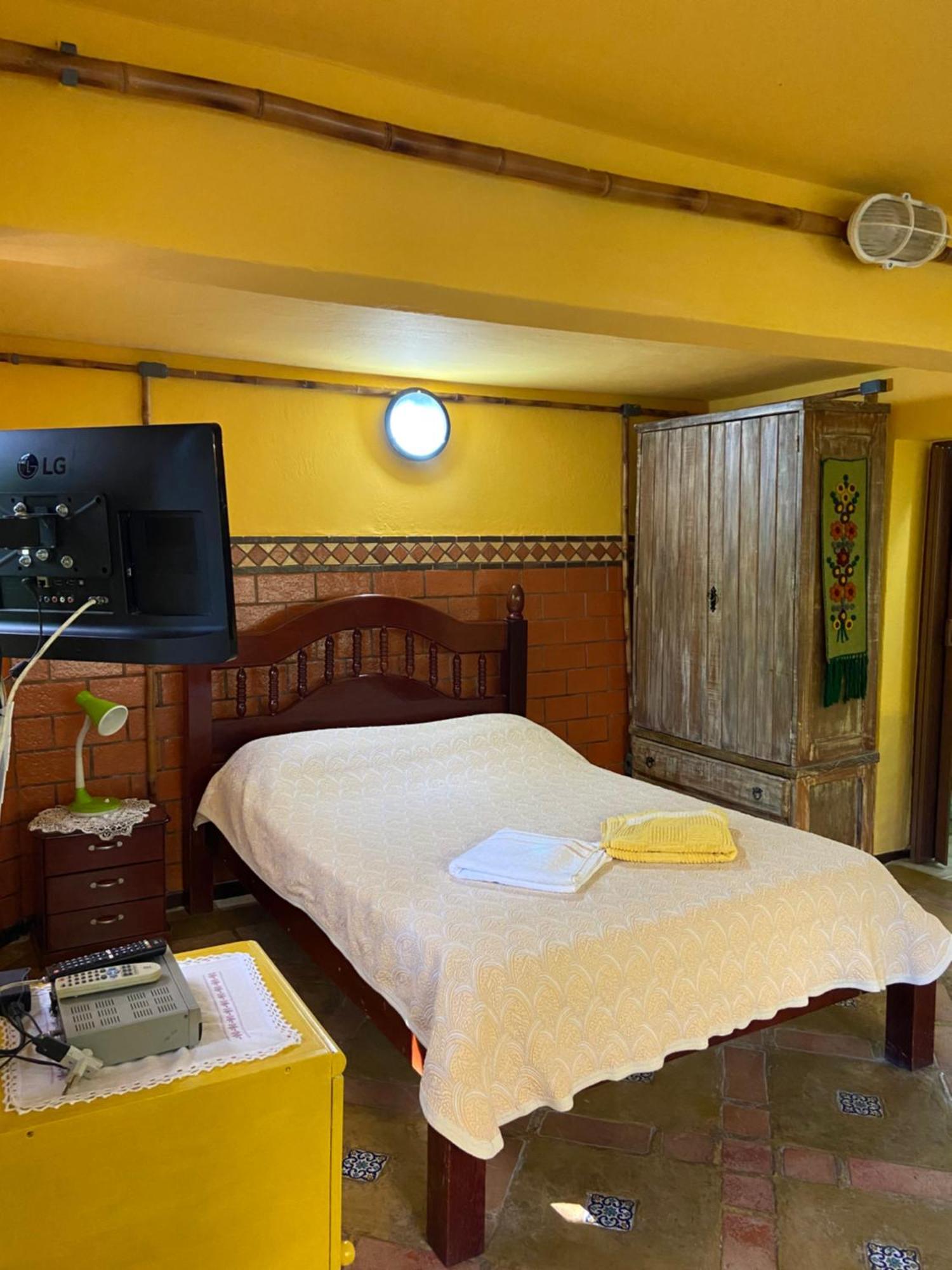 Chale Laranja - Sitio Caldeirao Villa Posse  Eksteriør billede